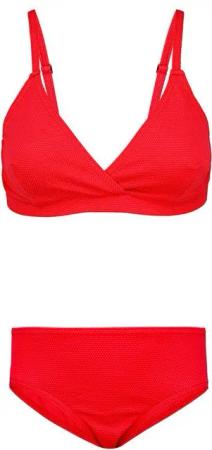 Aquarti Bustier-Bikini Aquarti Mädchen Bikini Set Bustier Bikinislip Zweiteiliger Badeanzug