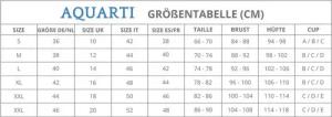Aquarti Badeanzug Damen Badeanzug Bauchweg Einteiler Sport Swimsuit Bademode