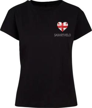Merchcode T-Shirt "Merchcode Ladies Merchcode Football - Georgia T-shirt", (1 tlg.)