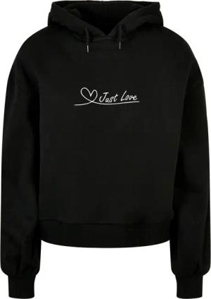 Merchcode Kapuzenpullover "Merchcode Damen Ladies Just love Organic Oversized Hoody", (1 tlg.)