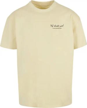 Merchcode T-Shirt "Merchcode Herren Love Yourself First Heavy Oversized Tee", (1 tlg.)