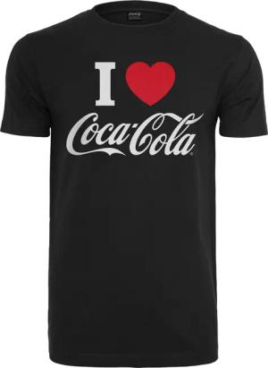 Merchcode T-Shirt "Merchcode Herren Coca Cola I Love Coke Tee", (1 tlg.)