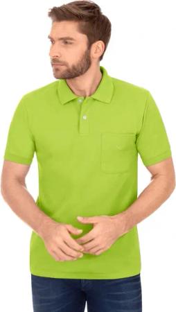 Trigema Poloshirt "TRIGEMA Polohemd mit Brusttasche", (1 tlg.)
