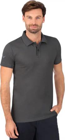 Trigema Poloshirt "TRIGEMA Slim Fit Poloshirt aus DELUXE-Piqué", (1 tlg.)