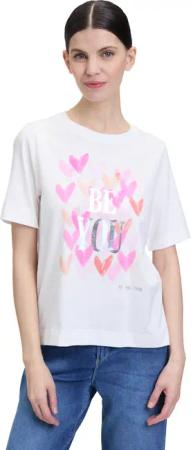 Cartoon Kurzarmshirt "Cartoon Printshirt mit Rundhalsausschnitt", (1 tlg.), Foliendruck