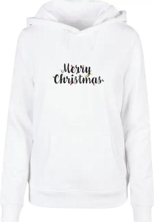 Merchcode Kapuzenpullover "Merchcode Damen Ladies Merry Christmas Lights Basic Hoody", (1 tlg.)