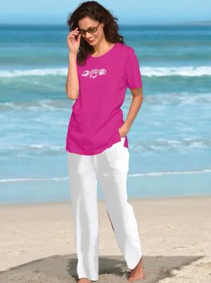 Casual Looks Kurzarmshirt "Shirt", (1 tlg.)