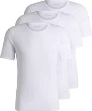 BOSS T-Shirt "Rundhals BOSS ONE x David Beckham", (Packung, 3 tlg., 3er-Pack), mit dezentem BOSS Logo-Print