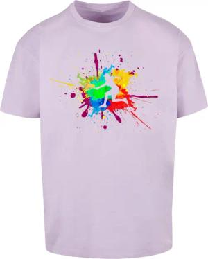 Merchcode T-Shirt "Merchcode Herren Color Splash Player Heavy Oversized Tee", (1 tlg.)