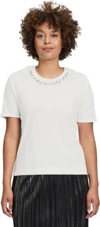 Cartoon Kurzarmshirt "Cartoon Casual-Shirt mit Rundhalsausschnitt", (1 tlg.), Glitzersteine