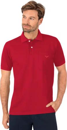 Trigema Poloshirt "TRIGEMA Polohemd mit Brusttasche", (1 tlg.)