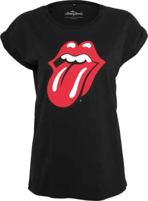 Merchcode Kurzarmshirt "Merchcode Damen Ladies Rolling Stones Tongue Tee", (1 tlg.)