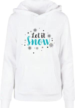 Merchcode Kapuzenpullover "Merchcode Damen Ladies Let it snow Basic Hoody", (1 tlg.)