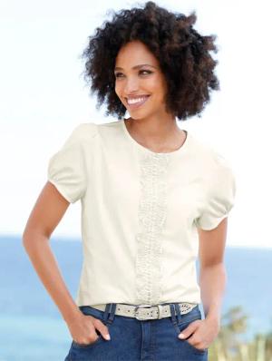 heine Rundhalsshirt "Shirt", (1 tlg.)