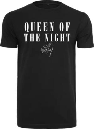 Merchcode Kurzarmshirt "Merchcode Damen Ladies Whitney Queen Of The Night Tee", (1 tlg.)