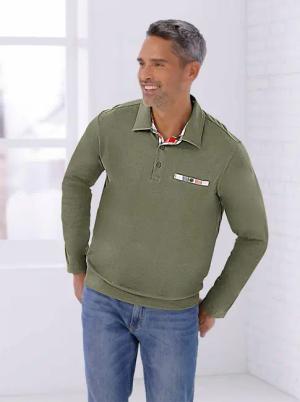 Classic Poloshirt "Langarm-Poloshirt", (1 tlg.)