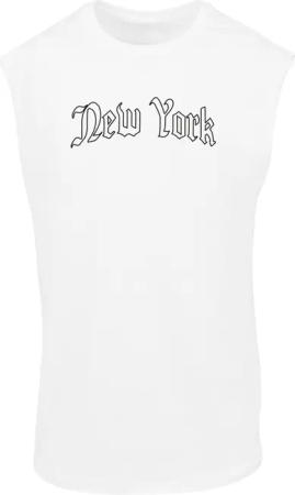 MisterTee T-Shirt "MisterTee New York Wording Sleeveless Tee", (1 tlg.)