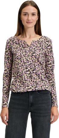 Betty&Co Kurzarmshirt "Betty & Co Casual-Shirt mit Gummizug", (1 tlg.), Druck