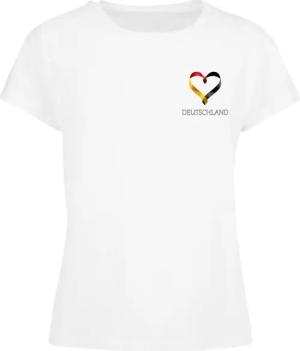 Merchcode T-Shirt "Merchcode Ladies Merchcode Football - Germany T-shirt", (1 tlg.)