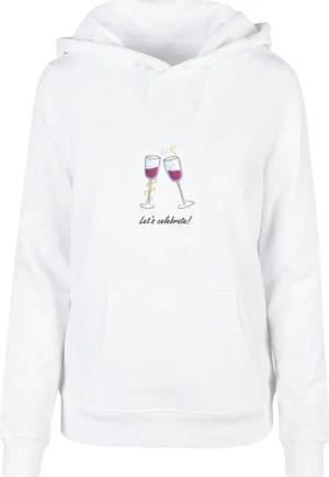 Merchcode Kapuzenpullover "Merchcode Damen Ladies Lets celebrate Basic Hoody", (1 tlg.)