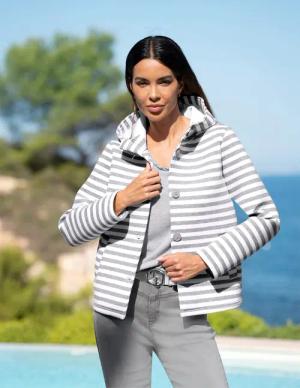 heine Shirtjacke "Sweatjacke", (1 tlg.)