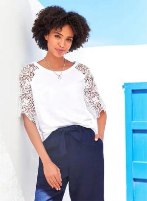 heine Spitzenshirt "Shirt", (1 tlg.)