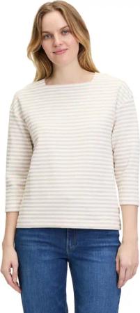 Betty&Co 3/4-Arm-Shirt "Betty & Co Ringelshirt mit U-Boot-Ausschnitt", (1 tlg.), Material