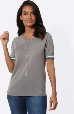 Casual Looks Kurzarmpullover "Rundhals-Pullover"