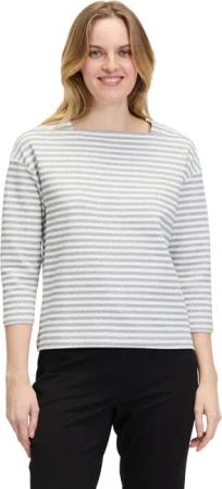 Betty&Co 3/4-Arm-Shirt "Betty & Co Ringelshirt mit U-Boot-Ausschnitt", (1 tlg.), Material