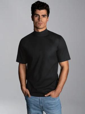 Trigema T-Shirt "TRIGEMA T-Shirt mit Stehkragen", (1 tlg.)