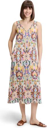 Vera Mont Sommerkleid "Vera Mont Sommerkleid mit V-Ausschnitt", Druck