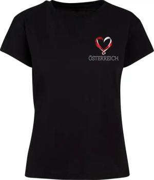 Merchcode T-Shirt "Merchcode Ladies Merchcode Football - Austria T-shirt", (1 tlg.)