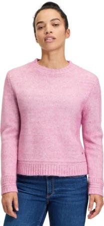 Betty&Co Strickpullover "Betty & Co Strickpullover mit Rippbündchen", (1 tlg.), Rippbündchen