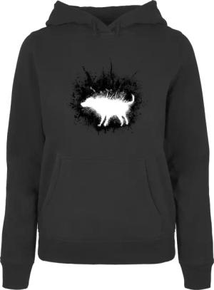 Merchcode Kapuzenpullover "Merchcode Damen Ladies Dirty Dog Hoody", (1 tlg.)