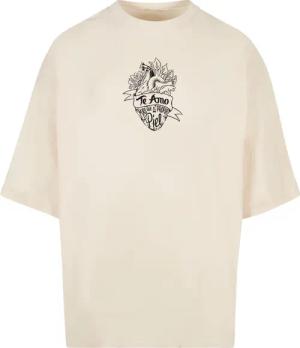 Merchcode T-Shirt "Merchcode Herren Frida Kahlo - Te amo outline Huge Tee", (1 tlg.)
