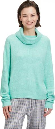 Betty&Co Strickpullover "Betty & Co Strickpullover mit überschnittenen Ärmeln", (1 tlg.), Rippbündchen