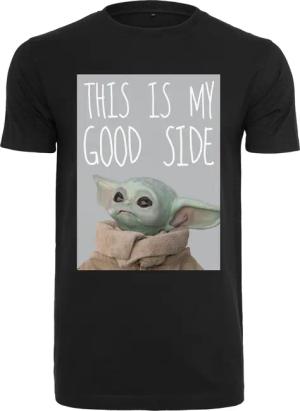 Merchcode T-Shirt "Merchcode Herren Baby Yoda Good Side Tee", (1 tlg.)