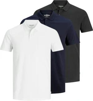 Jack & Jones Poloshirt "JJEBASIC POLO SS 3PK MP NOOS", (Packung, 3 tlg.)