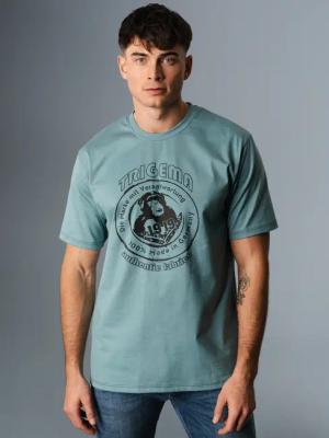 Trigema T-Shirt "TRIGEMA T-Shirt mit großem Printmotiv "TRIGEMA 1919"", (1 tlg.)