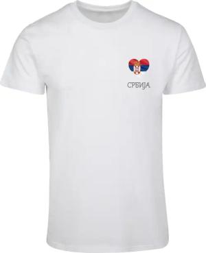Merchcode T-Shirt "Merchcode Merchcode Football - Serbia T-shirt", (1 tlg.)