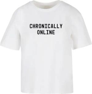 Miss Tee T-Shirt "Miss Tee Chronically Online Tee", (1 tlg.)