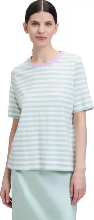 Cartoon Kurzarmshirt "Cartoon Streifenshirt mit Rundhalsausschnitt", (1 tlg.), Ringel