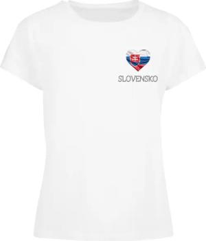 Merchcode T-Shirt "Merchcode Ladies Merchcode Football - Slovakia T-shirt", (1 tlg.)
