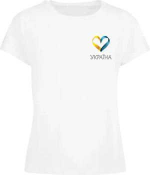 Merchcode T-Shirt "Merchcode Ladies Merchcode Football - Ukraine T-shirt", (1 tlg.)