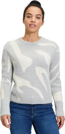 Betty&Co Strickpullover "Betty & Co Strickpullover mit Jacquard", (1 tlg.), Jacquard