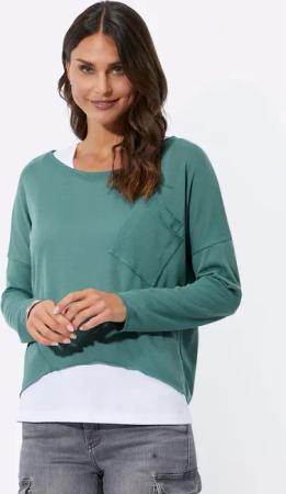 Inspirationen Oversize-Shirt "Shirt + Top", (1 tlg.)