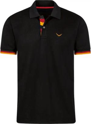 Trigema Poloshirt "TRIGEMA Deutschland Poloshirt", (1 tlg.)