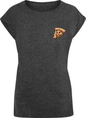 Merchcode T-Shirt "Merchcode Damen Ladies Pizza Comic Extended Shoulder Tee", (1 tlg.)
