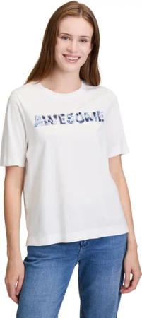 Cartoon Kurzarmshirt "Cartoon Rundhals-Shirt kurzarm", (1 tlg.), Pailletten