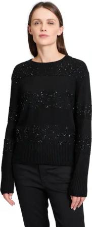 Betty&Co Strickpullover "Betty & Co Strickpullover mit Pailletten", (1 tlg.), Glitzer